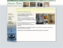 Tablet Screenshot of klempner-richter.de